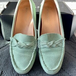 Vionic Suede Moccasin Flats - Montara